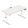 Ultradesk Pulsar (Białe) (elektryczna regulacja) - 1171012 - zdjęcie 3